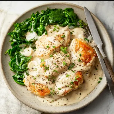 Creamy One-Pan Easy Cream Cheese Chicken Dinner