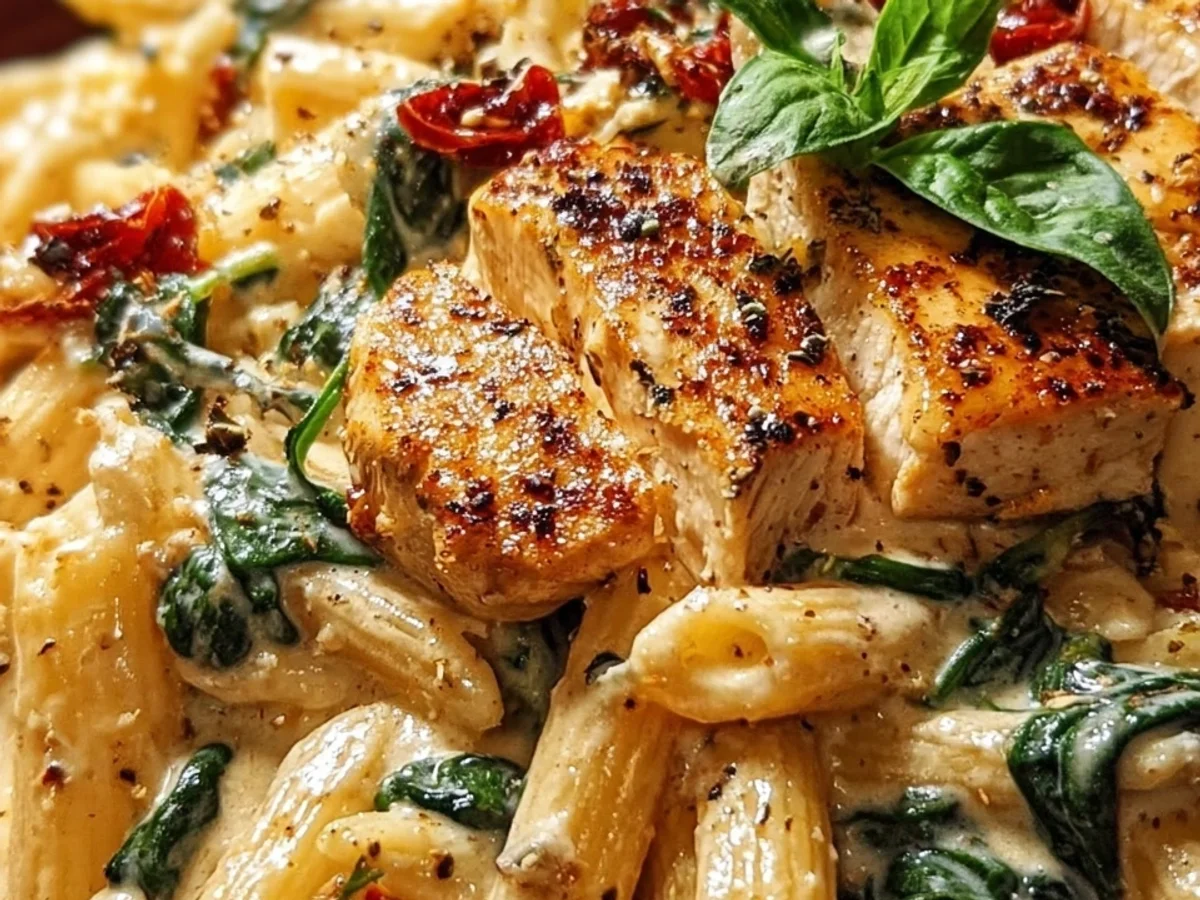 Creamy Parmesan Marry Me Chicken Pasta for Date Night - Featured Image