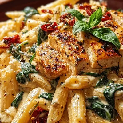 Creamy Parmesan Marry Me Chicken Pasta for Date Night