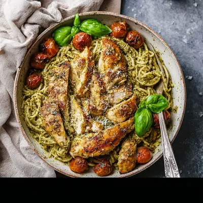 Creamy Pesto Chicken: A Fast & Flavorful Weeknight Meal