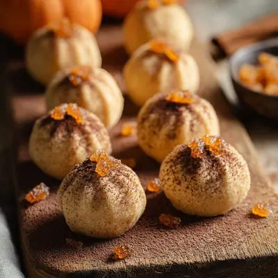 Creamy Pumpkin Cheesecake Truffles: A Fall Bite