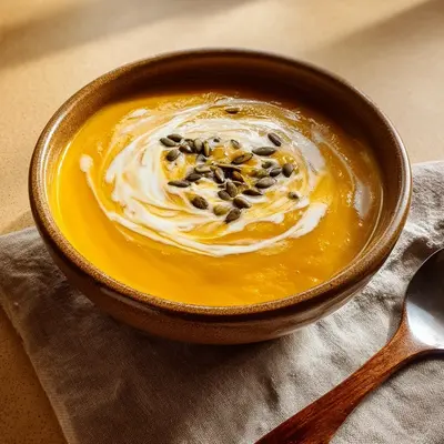 Creamy Roasted Butternut Squash Soup