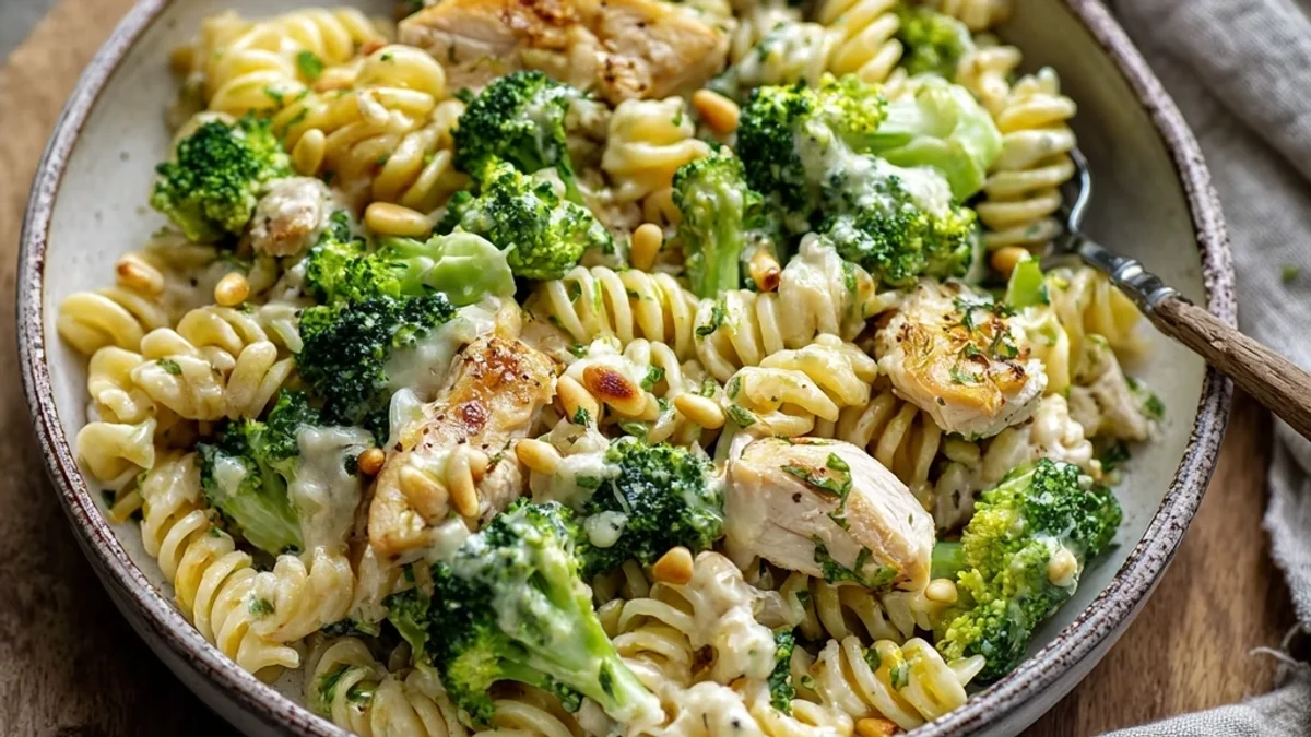 Creamy Rotisserie Chicken Broccoli Pasta for Weeknights