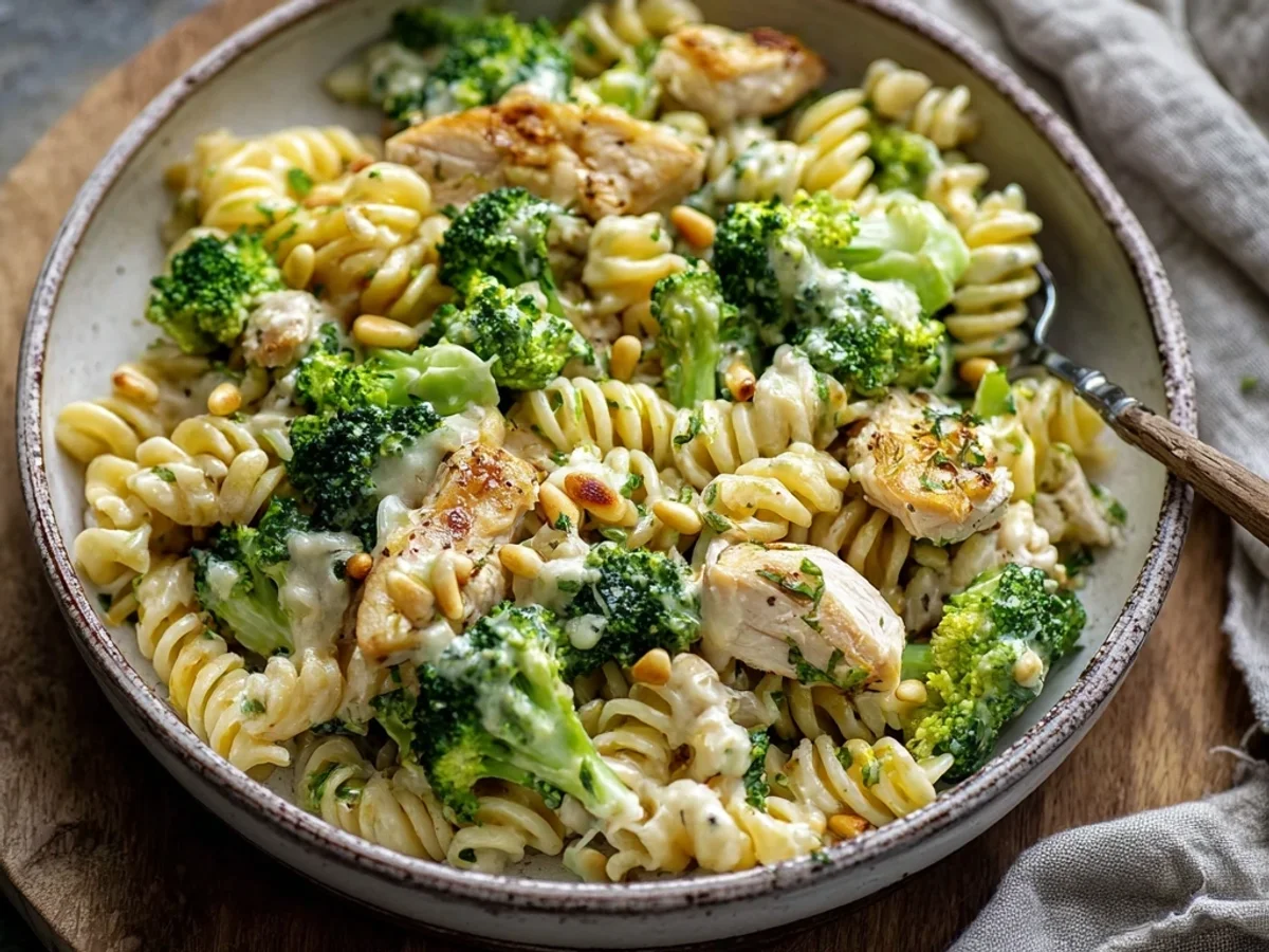 Creamy Rotisserie Chicken Broccoli Pasta for Weeknights - Featured Image
