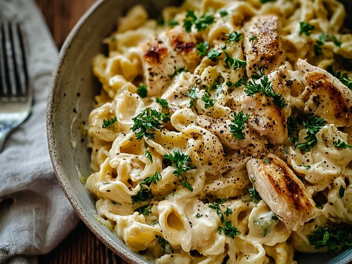 Creamy Rotisserie Chicken Pasta: Weeknight Wonder - Featured Image
