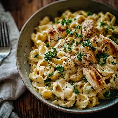 Creamy Rotisserie Chicken Pasta: Weeknight Wonder