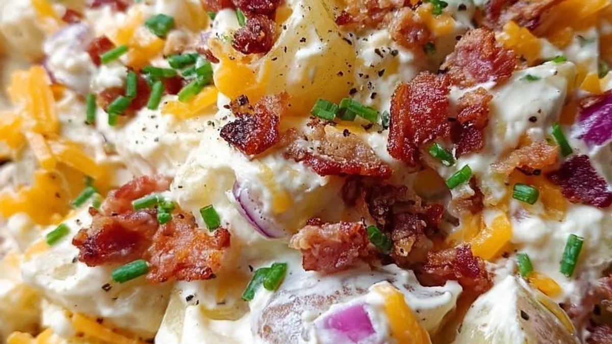 Creamy Steakhouse Potato Salad, My Family's Secret Side