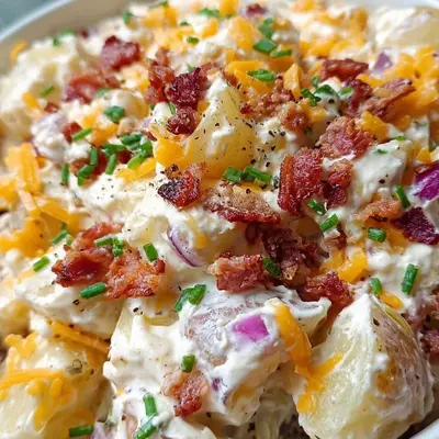 Creamy Steakhouse Potato Salad, My Family's Secret Side