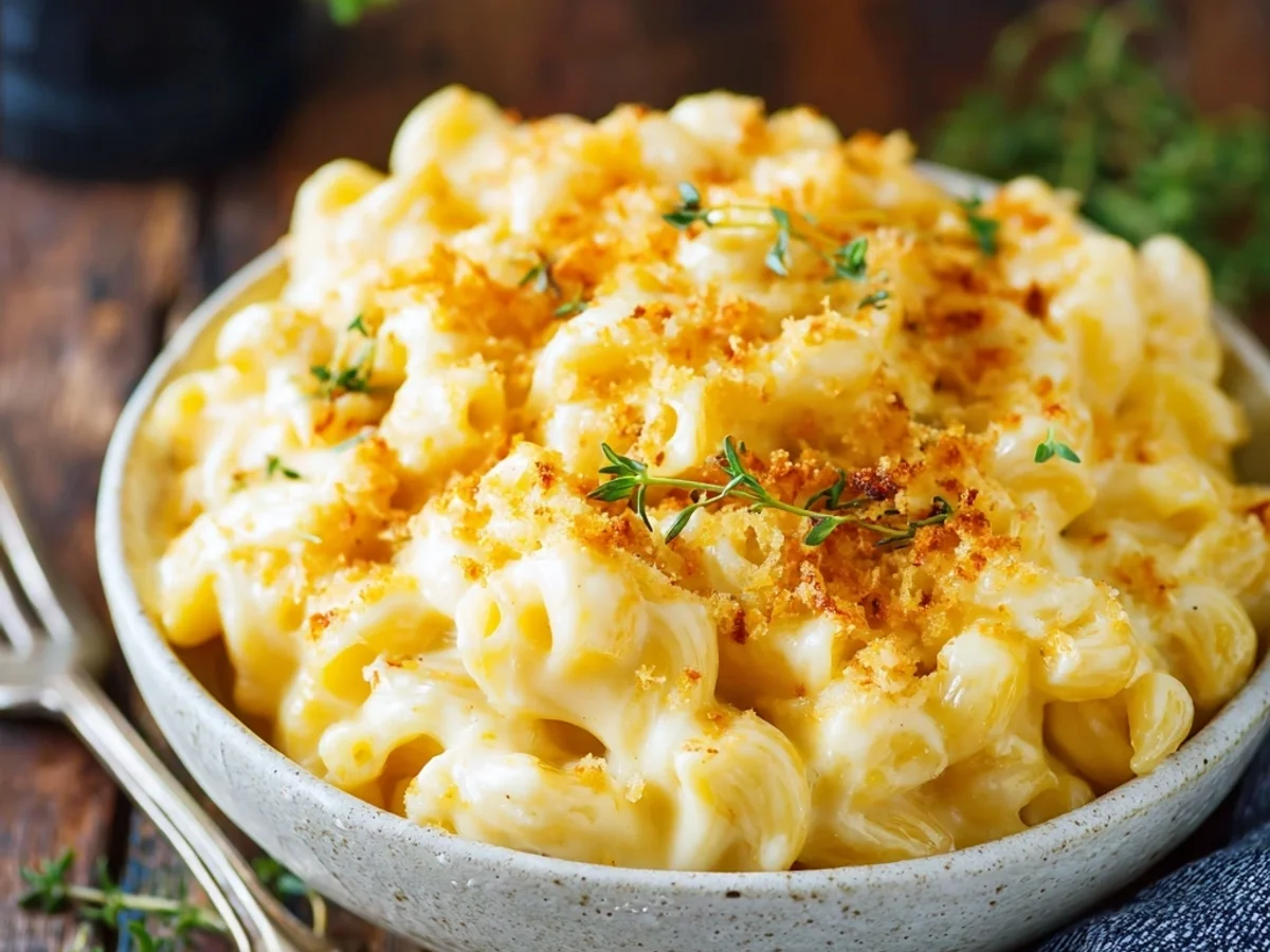 Creamy Stovetop Macaroni and Cheese: A Nostalgic Hug - Featured Image