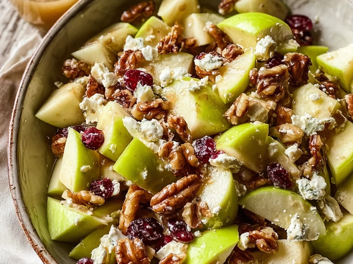 Crisp Apple Salad with Honey-Lime Dressing - Featured Image