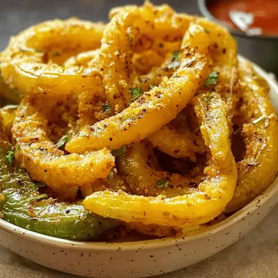 Crispy Air Fryer Banana Peppers