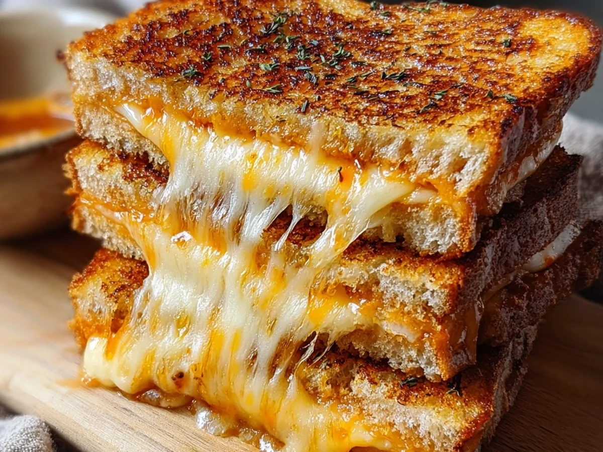 Crispy Air Fryer Grilled Cheese: Quick & Cheesy Comfort - Featured Image