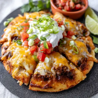 Crispy Air Fryer Mexican Pizza Recipe: Speedy Dinner Fun
