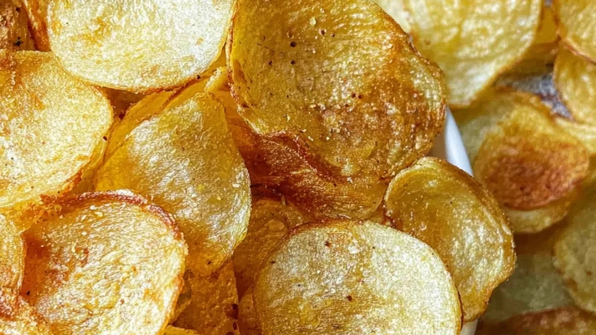 Crispy Air Fryer Potato Chips: A Homemade Snack Fix
