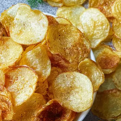 Crispy Air Fryer Potato Chips: A Homemade Snack Fix