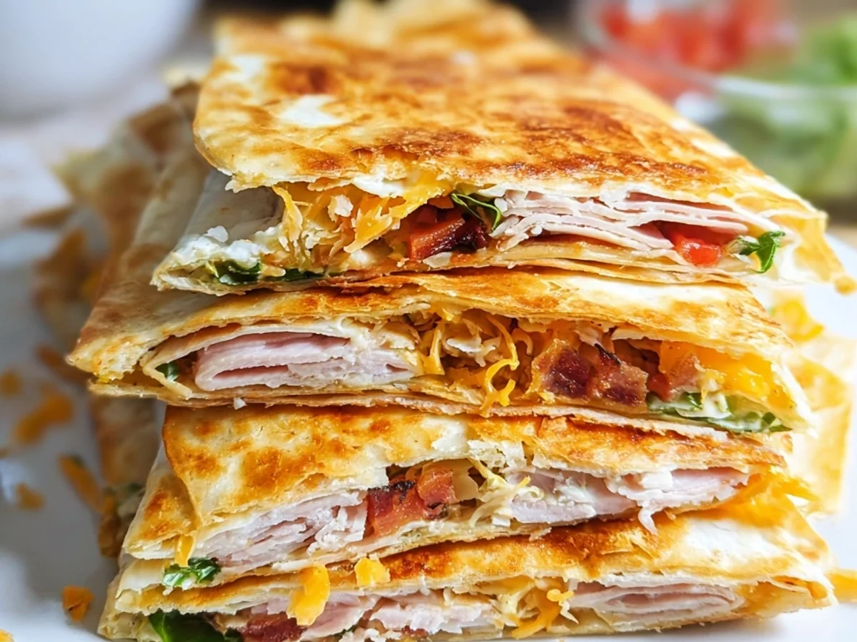 Crispy Air Fryer Ranch Crunchwrap: Chicken & Ham Feast - Featured Image