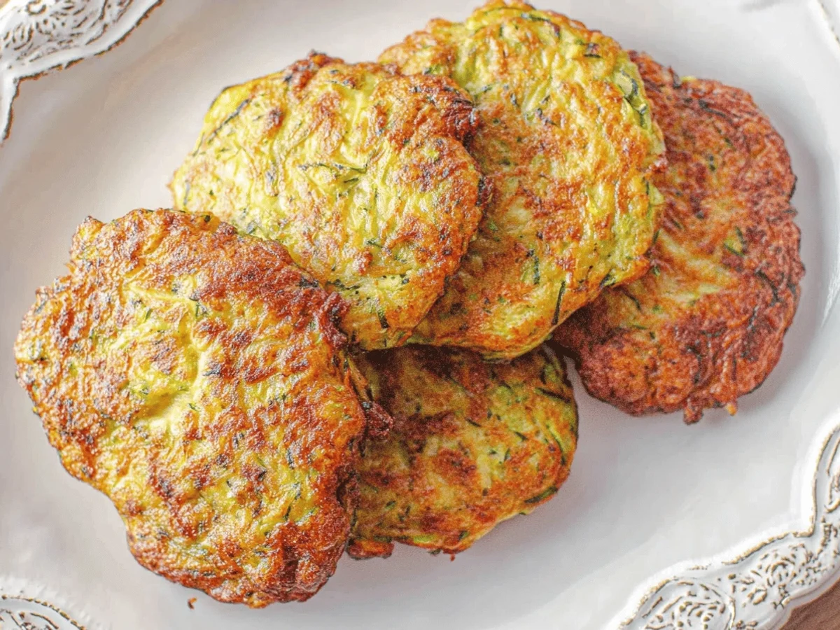 Crispy Air Fryer Zucchini Fritters You’ll Love - Featured Image