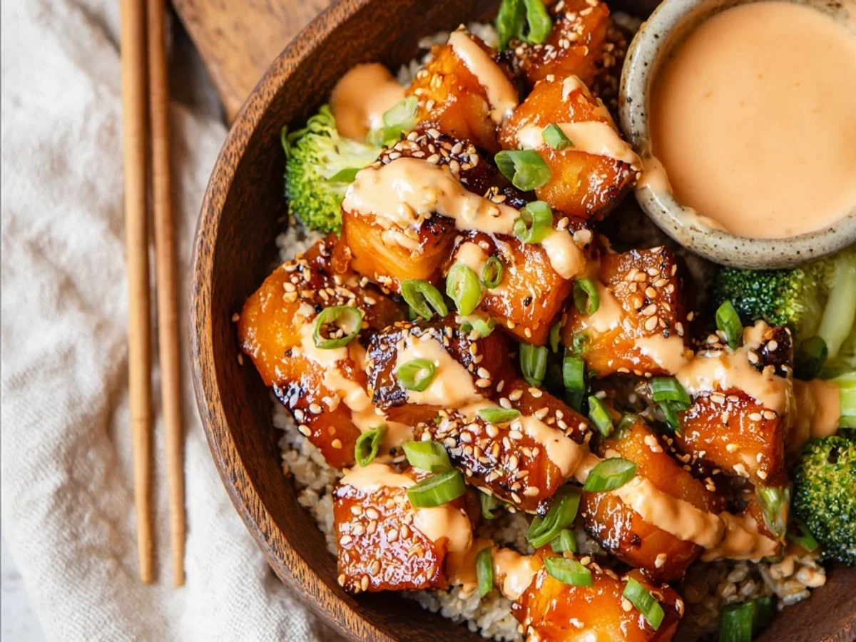 Crispy Bang Bang Salmon Bites Bowls: Weeknight Magic - Featured Image