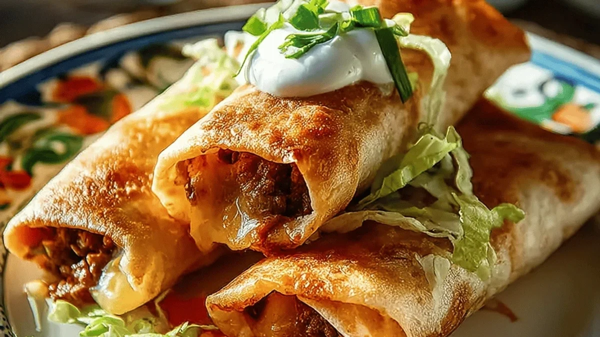 Crispy Beef Chimichangas: My Family's Favorite Recipe