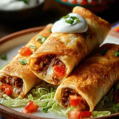 Crispy Beef Chimichangas: My Go-To Comfort Food