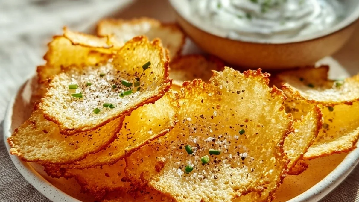 Crispy Cottage Cheese Chips: Healthy Snack Hack