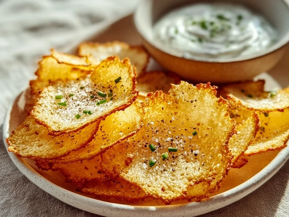 Crispy Cottage Cheese Chips: Healthy Snack Hack - Featured Image
