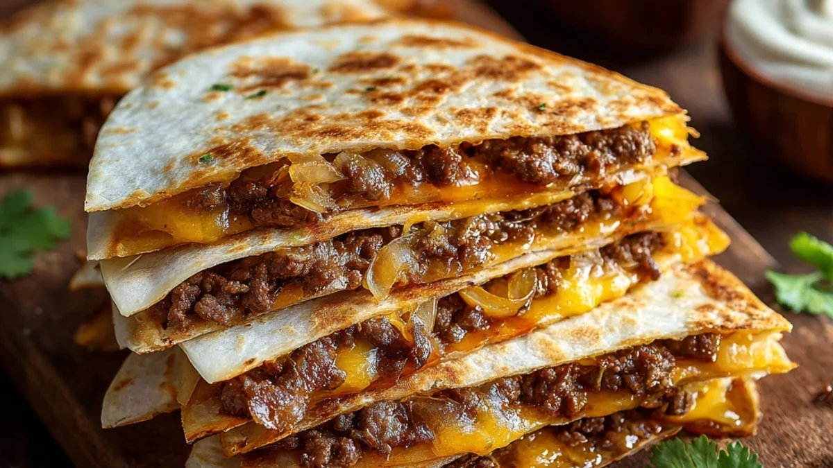 Crispy Smashburger Quesadillas: My Latest Dinner Obsession