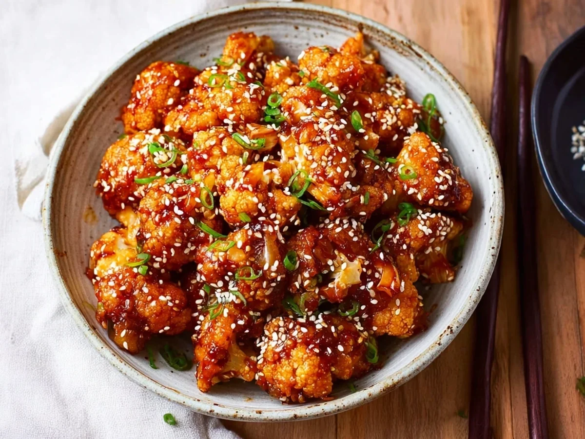 Crispy Sticky Sesame Cauliflower: My Weeknight Favorite - Featured Image