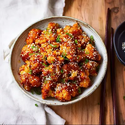 Crispy Sticky Sesame Cauliflower: My Weeknight Favorite