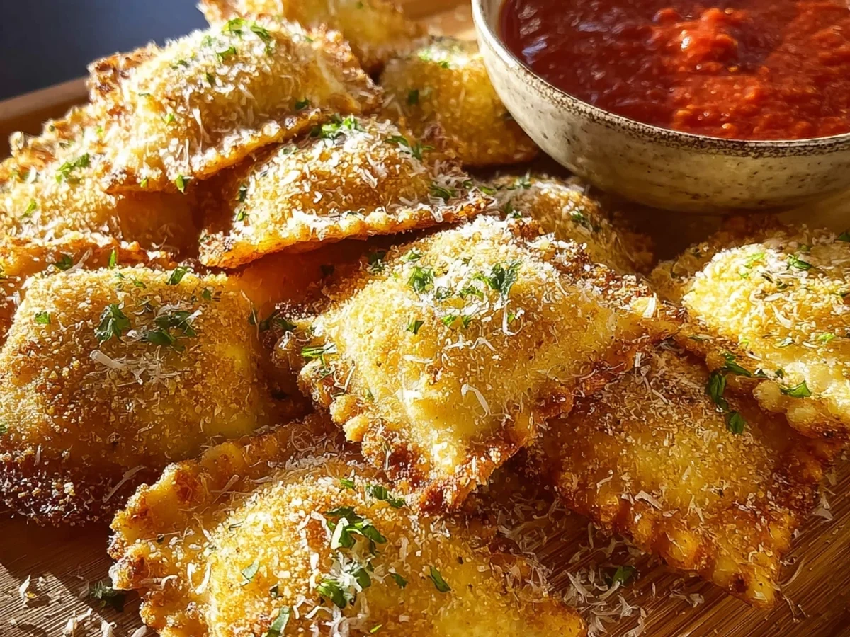 Crispy Toasted Ravioli: Air Fryer or Oven Method - Featured Image