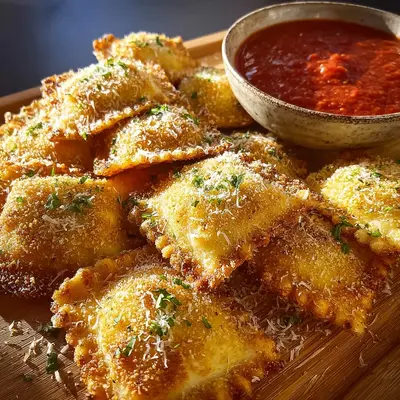 Crispy Toasted Ravioli: Air Fryer or Oven Method