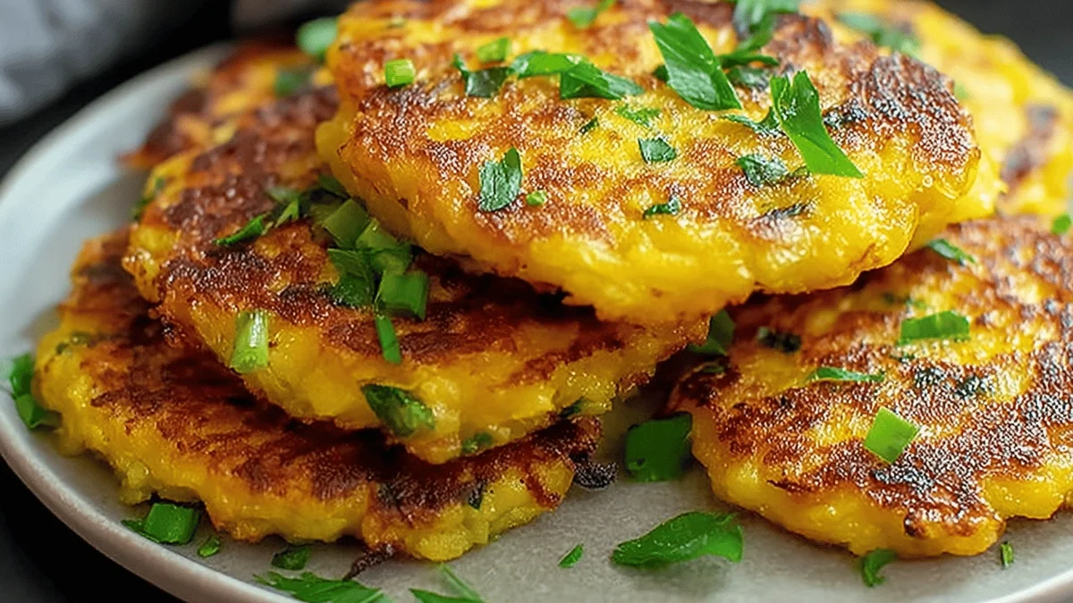 Crispy Yellow Squash Fritters Recipe