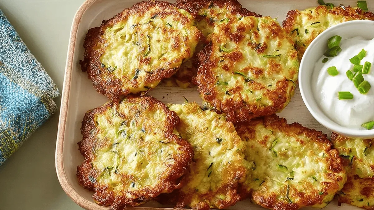 Crispy Zucchini Patties: Quick and Tasty Recipe