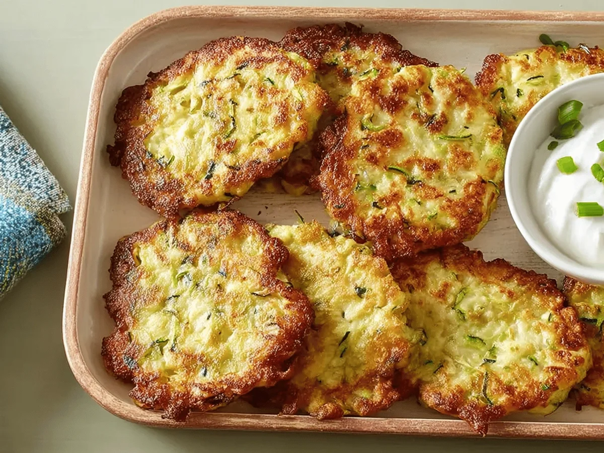 Crispy Zucchini Patties: Quick and Tasty Recipe - Featured Image