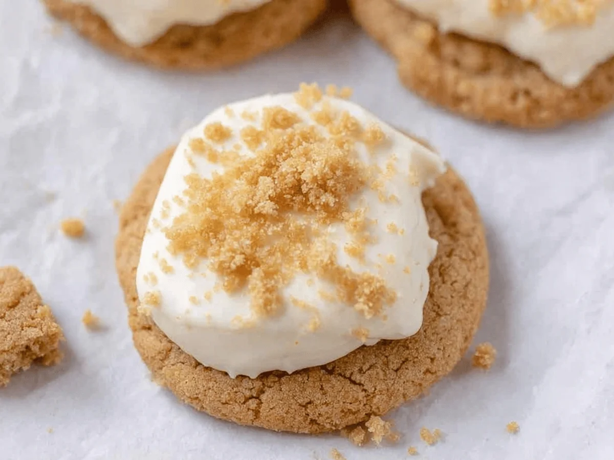 Crumbl NY Cheesecake Cookies Recipe - Featured Image