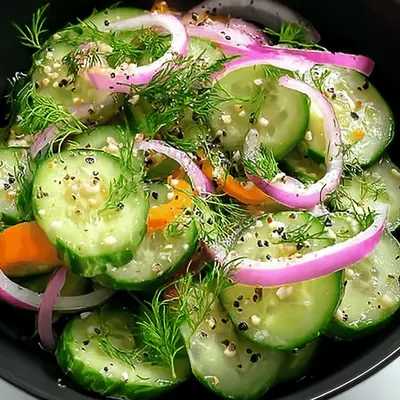 Crunchy Cucumber Salad Recipe You'll Love