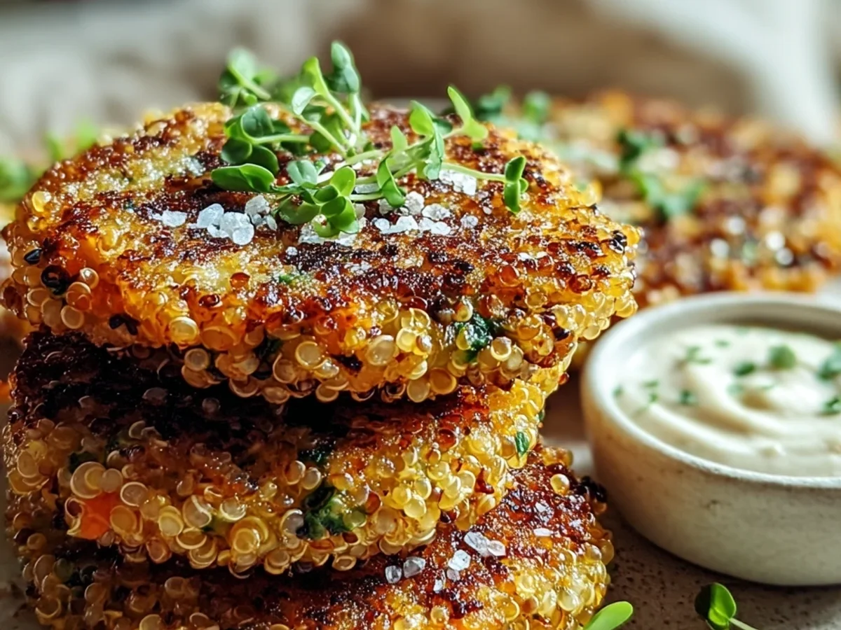 Crunchy Quinoa Veggie Patties: Easy & Flavorful Meal - Featured Image