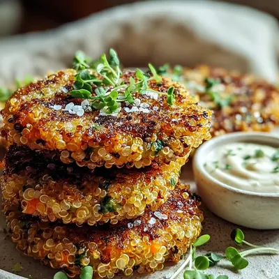 Crunchy Quinoa Veggie Patties: Easy & Flavorful Meal