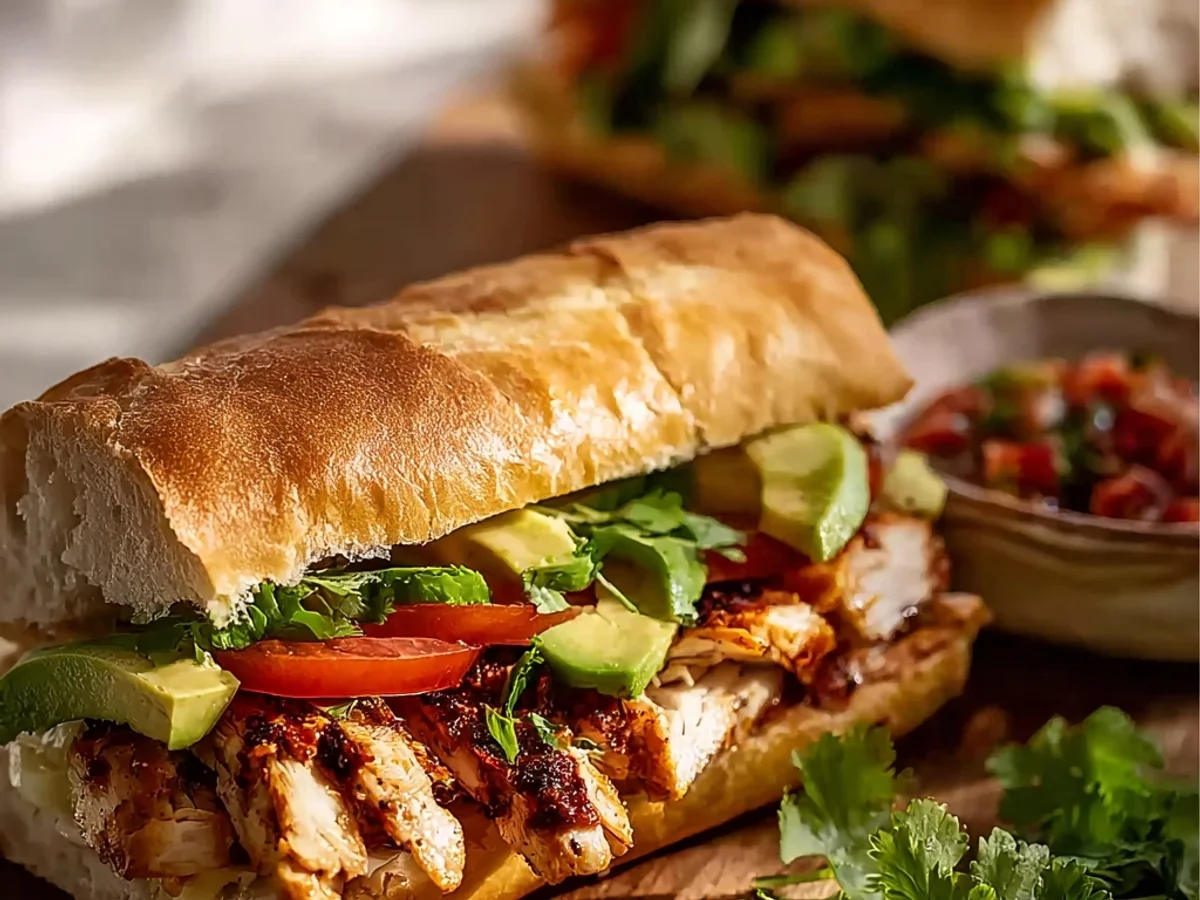 Delicious Chicken Torta Sandwich Recipe: Hearty & Flavorful - Featured Image