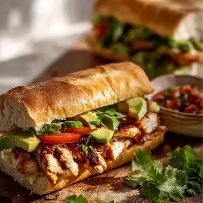 Delicious Chicken Torta Sandwich Recipe: Hearty & Flavorful