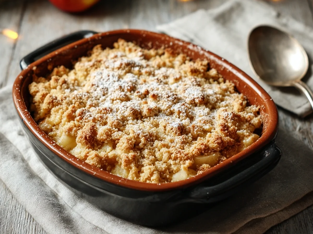 Delicious Crumble Recipes: Homestyle Apple Berry Bake - Featured Image