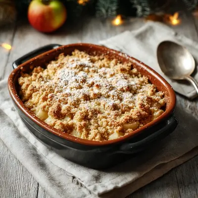 Delicious Crumble Recipes: Homestyle Apple Berry Bake