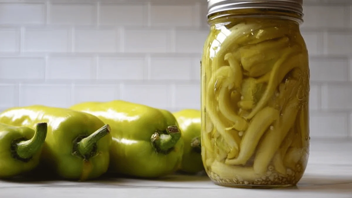 Delicious Homemade Pickled Banana Peppers
