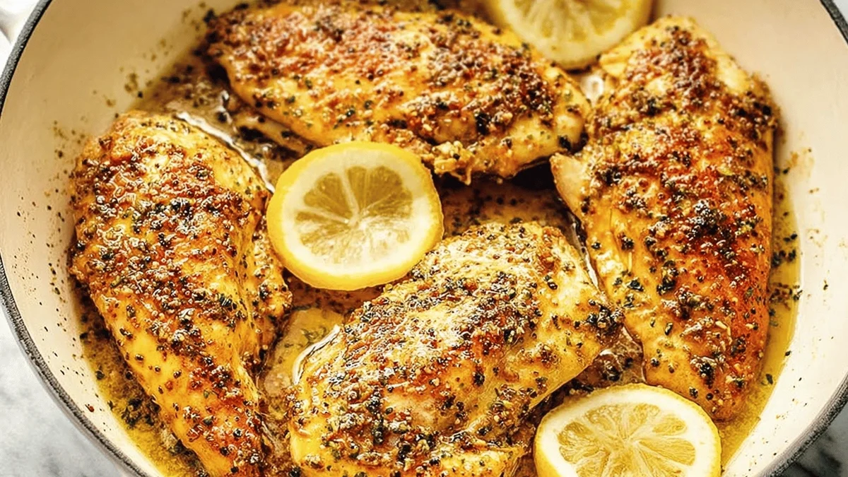Delicious Lemon Pepper Chicken Recipe