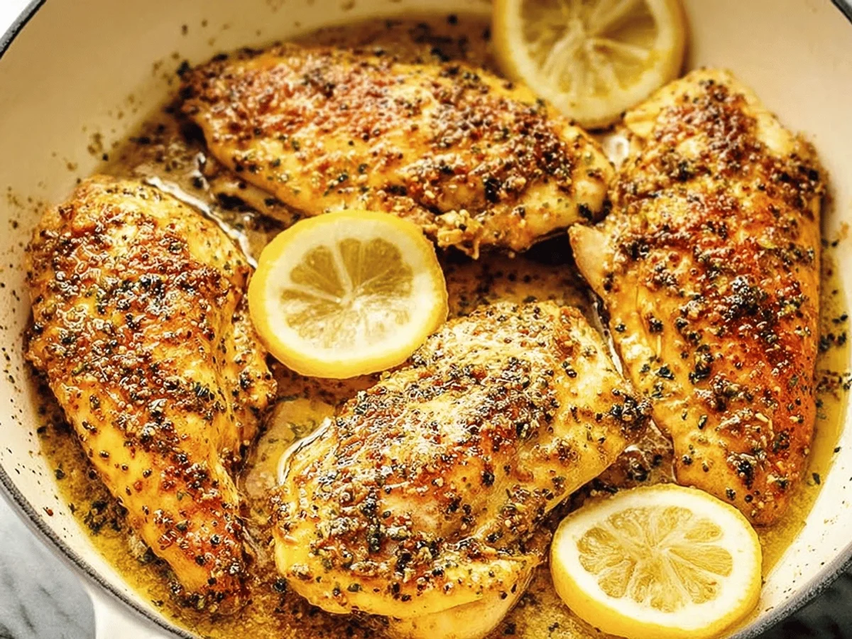 Delicious Lemon Pepper Chicken Recipe - Featured Image