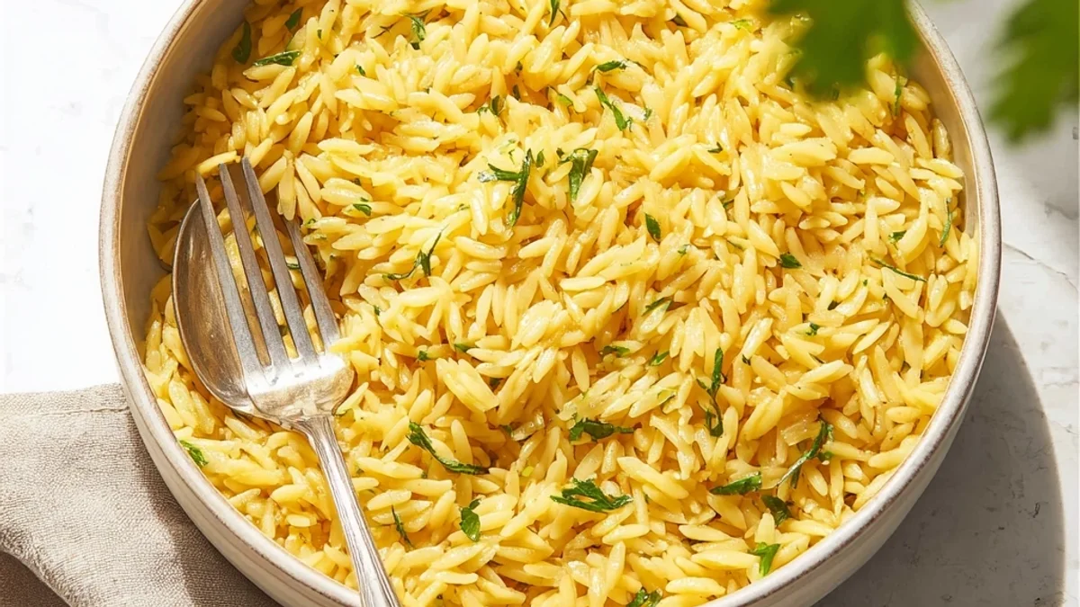 Delicious Orzo Rice Pilaf Recipe: My Weeknight Favorite