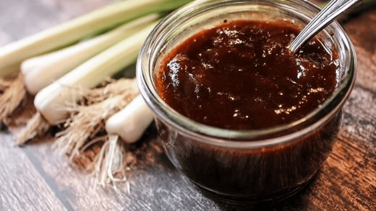 Delicious Rhubarb Barbecue Sauce Recipe