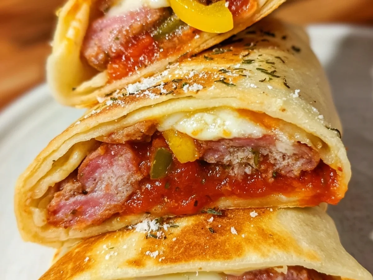 Easy Air Fryer Hot Italian Wraps: Speedy Weeknight Bites - Featured Image