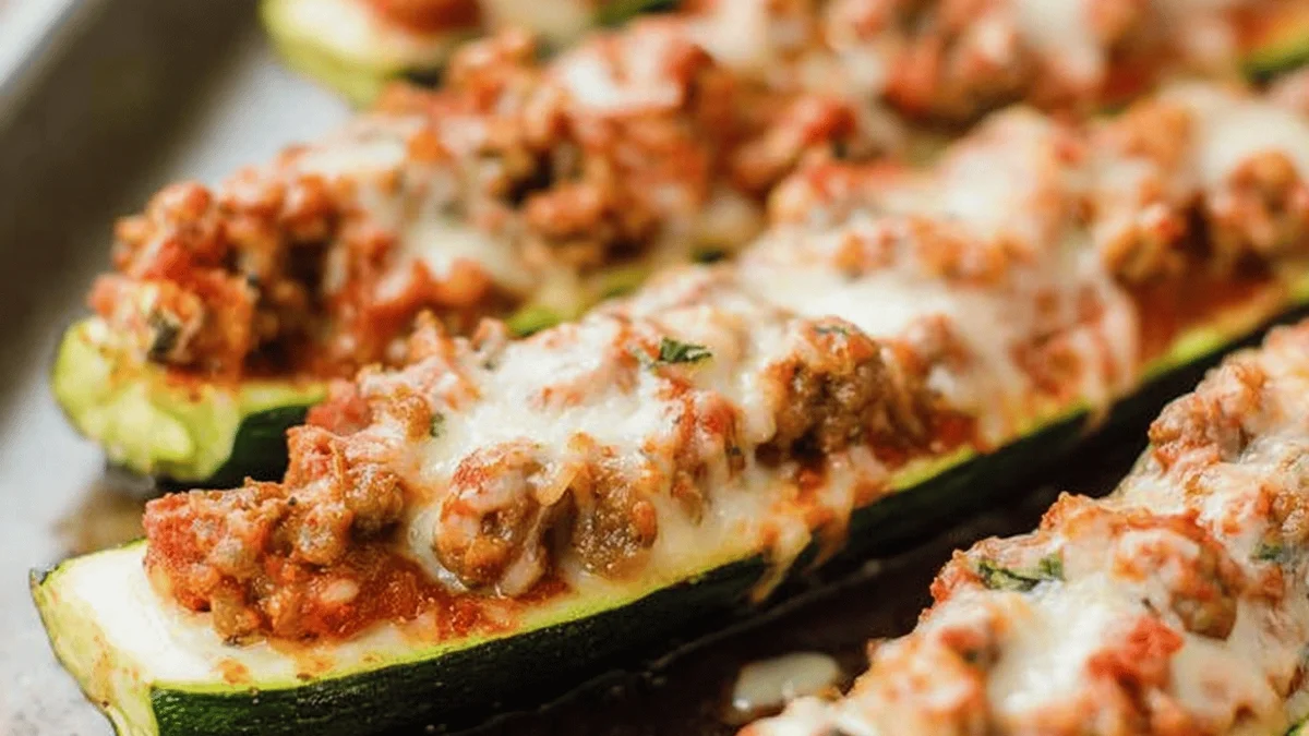 Easy and Delicious Zucchini Boats Recipe