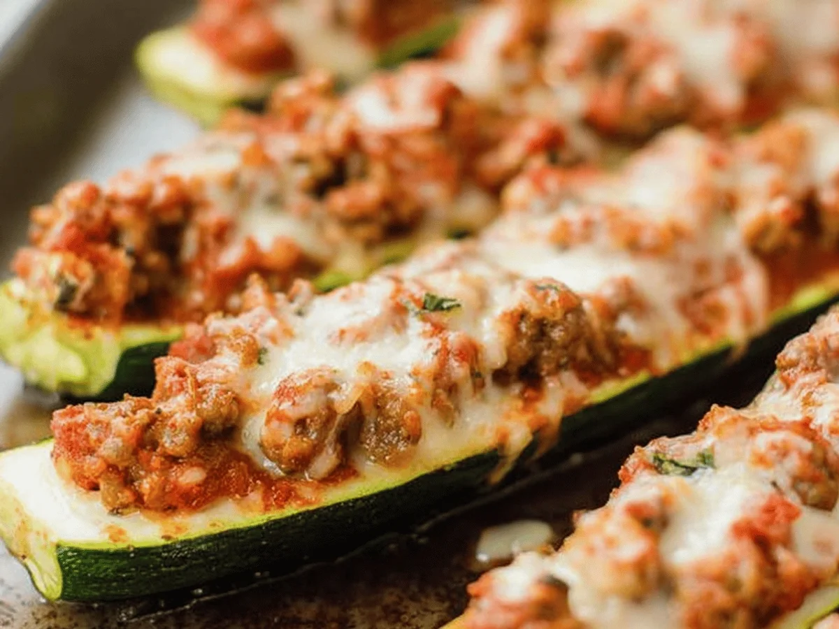 Easy and Delicious Zucchini Boats Recipe - Featured Image
